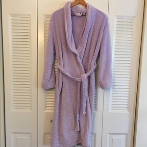 Warm, fuzzy robe